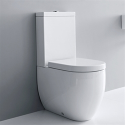 Lavabo Flo Gulvstående toilet m/universal afgang, kort model - Vælg overflade